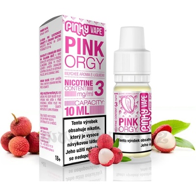 Pinky Vape Pink Orgy 10 ml 0 mg