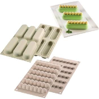 Silikomart Форма за сладки Chic Eclair силиконова (25.284.13.0065)