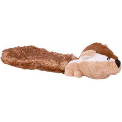 TRIXIE Dangling Chipmunk dog toy - Плюшена играчка за кучета висящ бурундук 30см