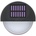 Aigostar - LED соларен стенен фенер 1W 1, 2V черен 2700K IP44 (AI1001)