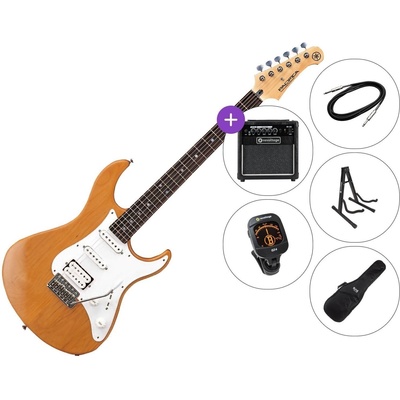 Yamaha Pacifica 112J MKII SET 2 Yellow Natural Satin Електрическа китара