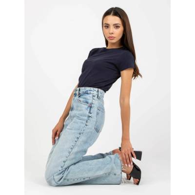 Black cotton women's t shirt BASIC čierna