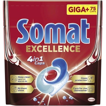 Somat Excellence Tablety do myčky 4v1 75 ks