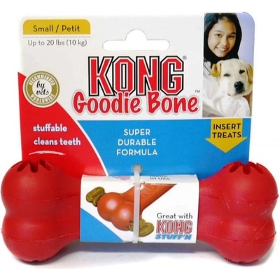 Kong Goodie Bone gumová kost S 13,5 cm