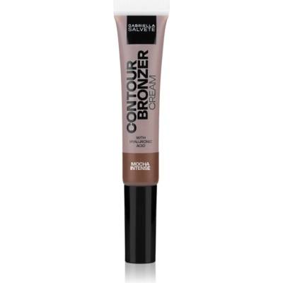 Gabriella Salvete Contour Bronzer Cream контуриращ крем с бронзър цвят 02 Mocha Intense 10ml