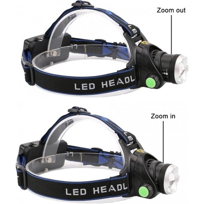 Headlight Alu ZOOM T6 CREE LED 2000 – Zbozi.Blesk.cz