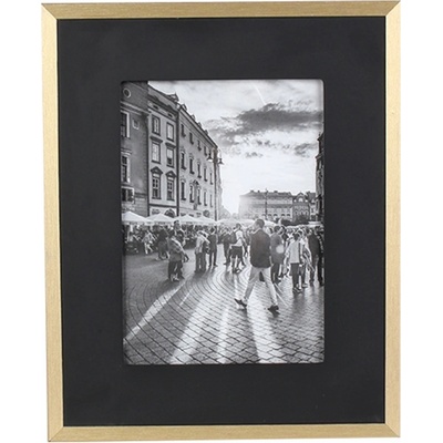 Splendid Рамка за снимка Turin, MDF, 21 х 26 cm, черно-златиста