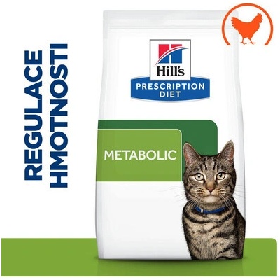 HILL'S Prescription Diet Feline Metabolic s kuřetem 3 kg