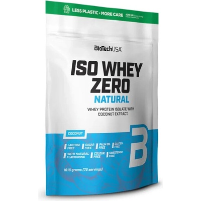 BIOTECH USA Iso Whey Zero Lactose Free natural 1816 g