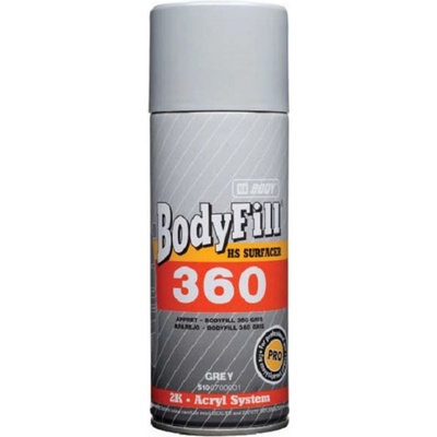 HB BODY fill 360 (2:1) plnič / antikorózny základ v spreji šedý 400ml
