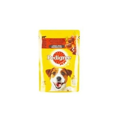 Pedigree Adult hovězí a jehně v želé 100 g