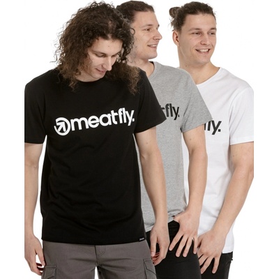 Meatfly Logo Multipack 22/23 Black Grey Heather White