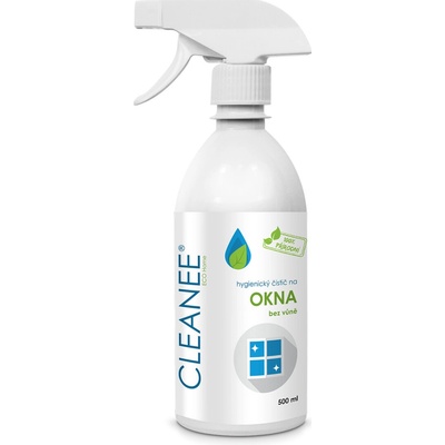 Cleanee Eko Hygienický čistič na okná 500 ml