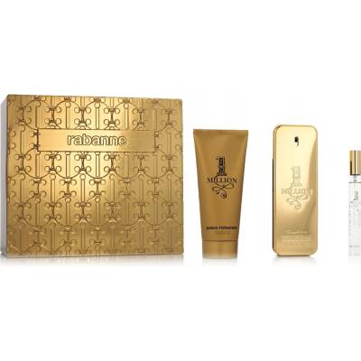 Rabanne 1 Million EDT pro muže 100 ml + mini 10 ml + sprchový gel 100 ml