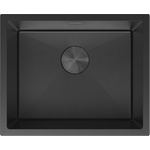 Mexen Trixo мивка стомана 1-камерна 540 x 440 мм, черна HC - 6414541000-70HC (6414541000-70HC) Мивка за вграждане