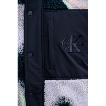 Calvin Klein Поларен суичър Calvin Klein Jeans мъжки в тъмносиньо с десен LV04RD220G (LV04RD220G)