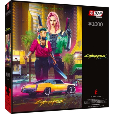 GOOD LOOT Cyberpunk 2077 Kitsch Style 1000 dílků