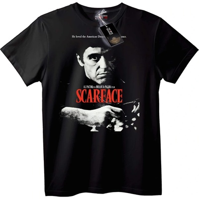 NOONEBRAND Тениска Scarface филм - XL, White
