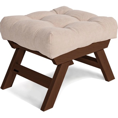 MarLiving Taburet BREEZIO 03 55 cm z masivu/krémový