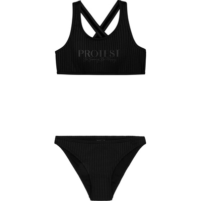 Protest Детски комплект бикини Protest Kid's PRTMoon Bikini - True Black - размер 104 (EU) (750-2191-0211)