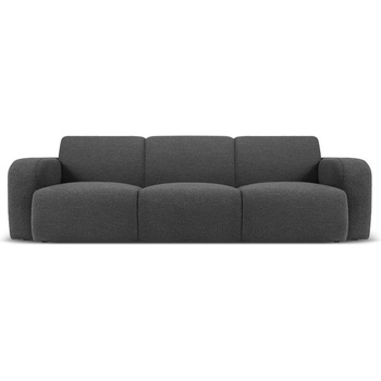 Micadoni Тъмносив диван от плат букле 235 cm Molino - Micadoni Home (MIC_3S_101_F1_MOLINO7)