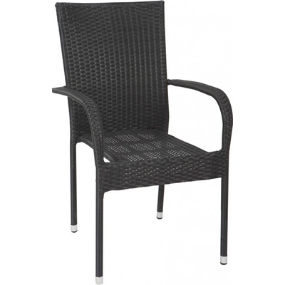 DIMENZA Jídelní židle HAITI černá