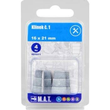 klínek č.1, 16x21mm (4ks)