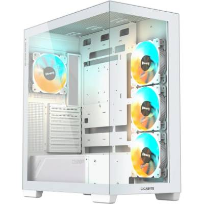 Ion Computers Геймърски компютър ION C500 PANORAMIC Stealth Ice с процесор AMD Ryzen 7 7800X3D, видео карта GeForce RTX 5070 12GB GDDR7, RAM памет 32GB(2x16GB) DDR5 6000MHz, SSD 1TB NVMe PCIe Gen4, водно охлаждане 360 (c003619)