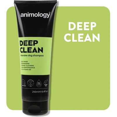 Animology Deep Clean Shampoo hloubkově čistící pro psy s výtažkem z papáje a limetky 250 ml