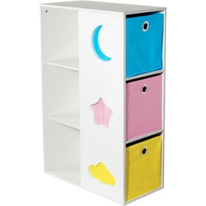 Ginger Home Детска секция за играчки и книжки Ginger Home - Многоцветна (JWTR-3246)