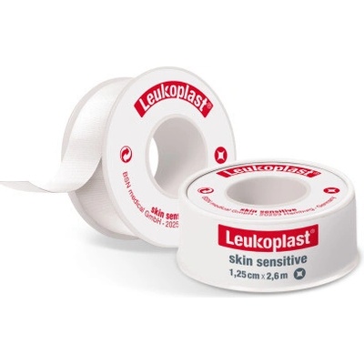 Leukoplast Skin Sensitive náplast na cívce 1,25 cm × 2,6 m