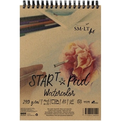 SM-LT art Skicák Watercolor pad Start 240g/m2 20 listů A5