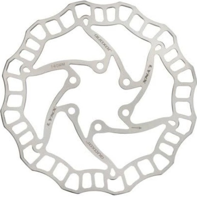 QUAXAR Lynx FXR04 6 děr 140 mm stříbrný