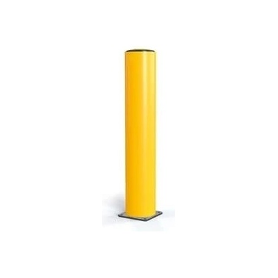 Bezpečnostní zábrana A-SAFE, nárazuodolný sloup HeavyDuty Bollard – žlutá, v. 1200 mm, pr. 210 mm