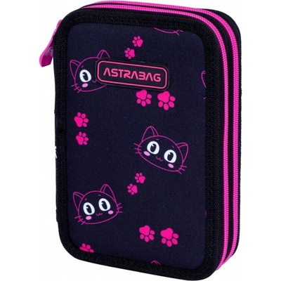 Astra Двоен несесер без аксесоари astrabag Котешки очи , ac2, 20, 5 х 13 х 4, 5 см (as503024039)
