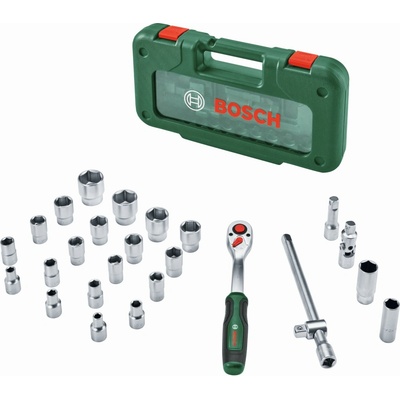 BOSCH 26-dielna račňová súprava 1/2” 1600A039J7