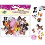 TITANUM Foam stickers farm animals mix 96pcs