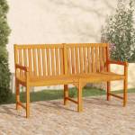 vidaXL Градинска пейка, 150 cм, акациево дърво масив (316611)