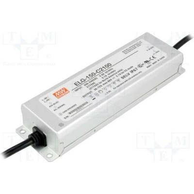 MEAN WELL ELG-150-C2100 Napájecí zdroj: spínaný; LED; 151,2W; 36÷72VDC; 2100mA; 180÷295VAC