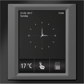 ELKO EP RF Touch-W Сензорно устройство за управление Никел Тъмно сив Бял (RFTW-ANI-BDG-CWH)