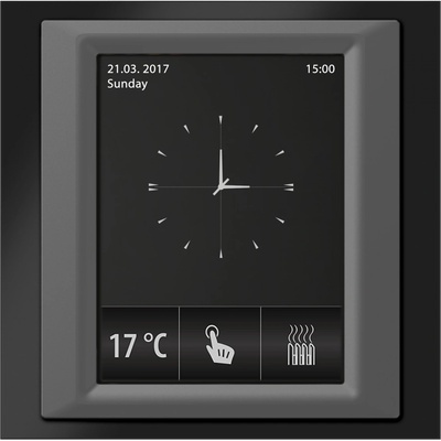 ELKO EP RF Touch-W Сензорно устройство за управление Никел Тъмно сив Бял (RFTW-ANI-BDG-CWH)