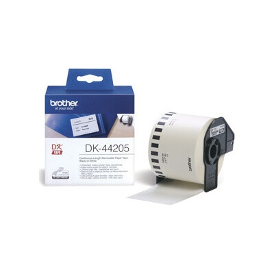 rolka BROTHER DK44205 Removable White Paper Tape (Biela 62mm)