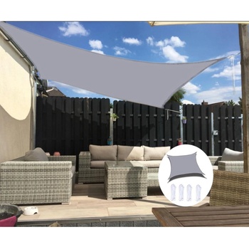 Водоустойчив сенник, сив 2, 5 х 2, 5 м