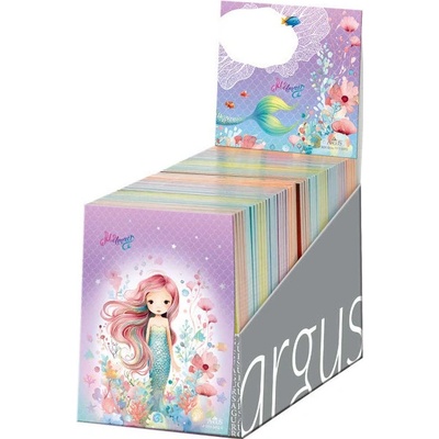 Mermaid Zápisník trhací 9x12 cm 314558 – Zboží Živě