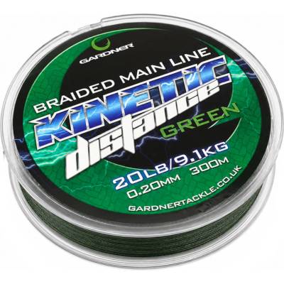 Gardner šnúra Kinetic Distance Braid 300m 0,20mm 20lb