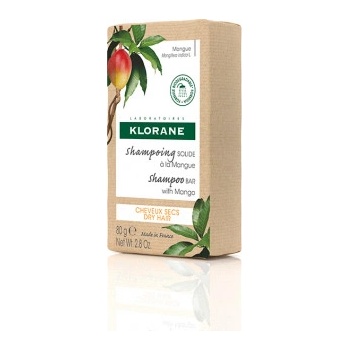 Klorane Tuhý šampon s mangem 80 g