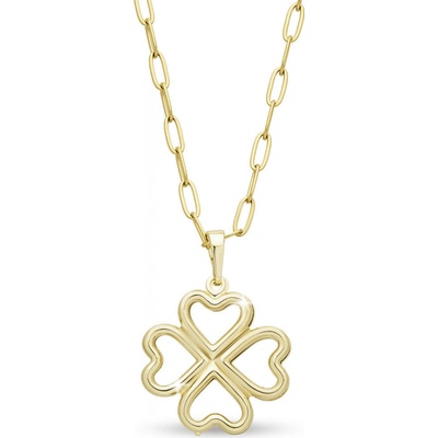 Biju Řetízek s příveskem čtyřlístku 3002500