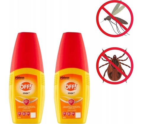 Off! Max repelent 2 x 100 ml