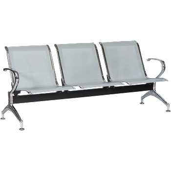 Bittel Посетителска пейка с 3 места КАРМЕН cr-1030-3 - сребърна