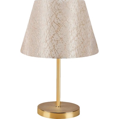 TopMebel Тъкан/PVC/хром Rosenthal в златист цвят 22x17x37см